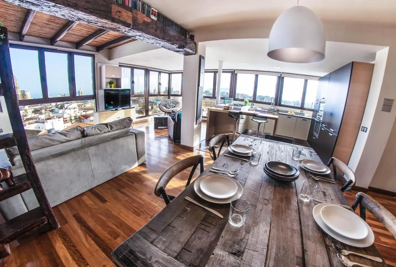 Malagaflat Design Loft City Views Appartement Málaga